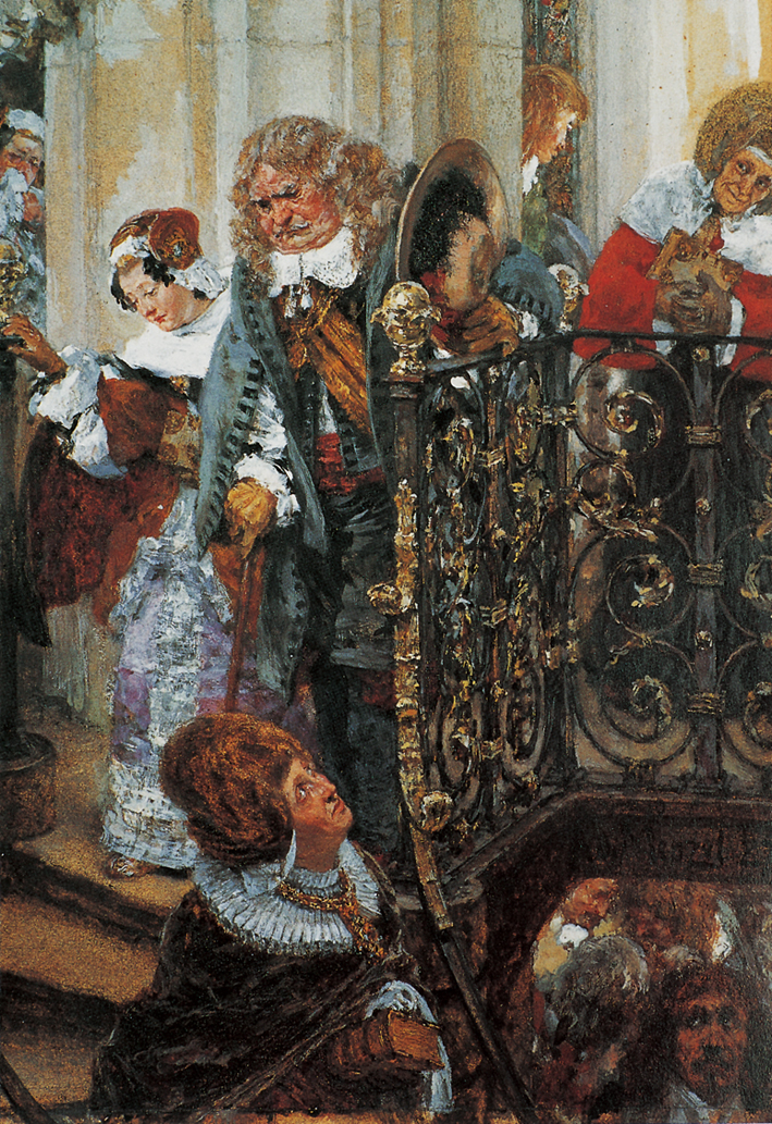  Adolpyh Von Menzel —— 走出教堂